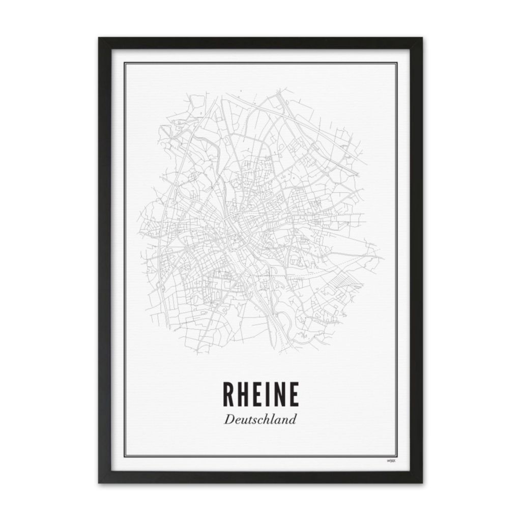 Poster of Rheine - City | WIJCK.