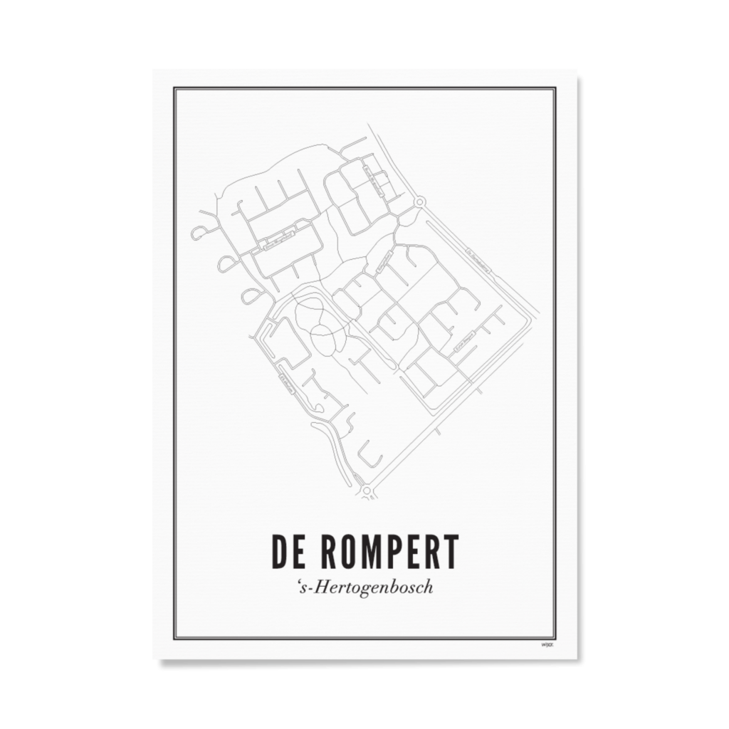 Affiches de 's Hertogenbosch - De Rompert | WIJCK.