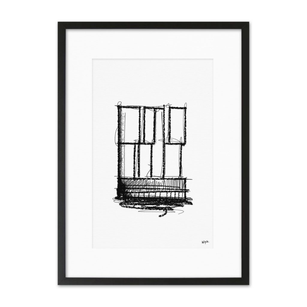 Poster von Rotterdam - de Rotterdam | WIJCK.
