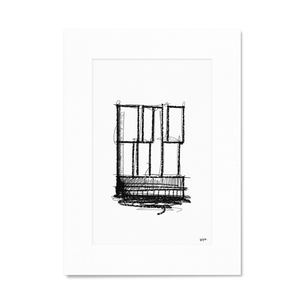 Poster von Rotterdam - de Rotterdam | WIJCK.