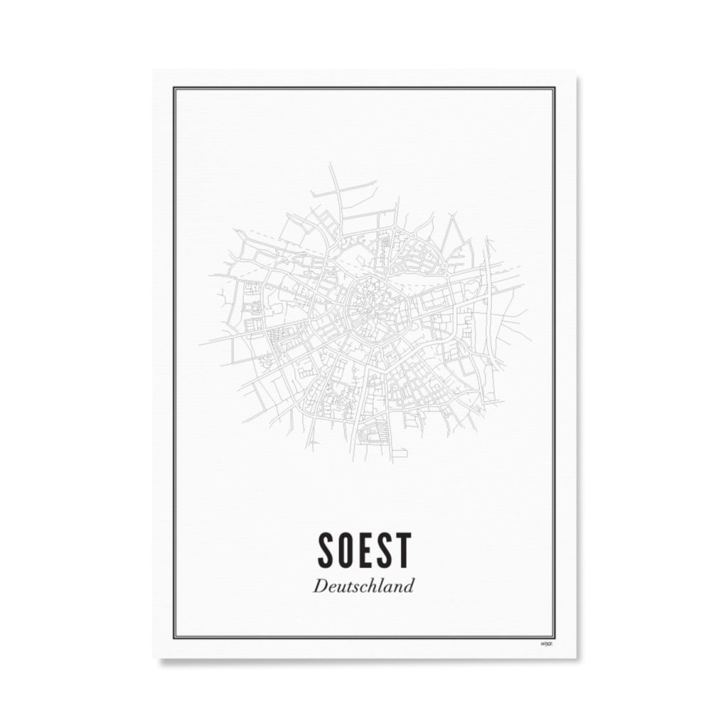 Poster van Soest - Stad | WIJCK. 