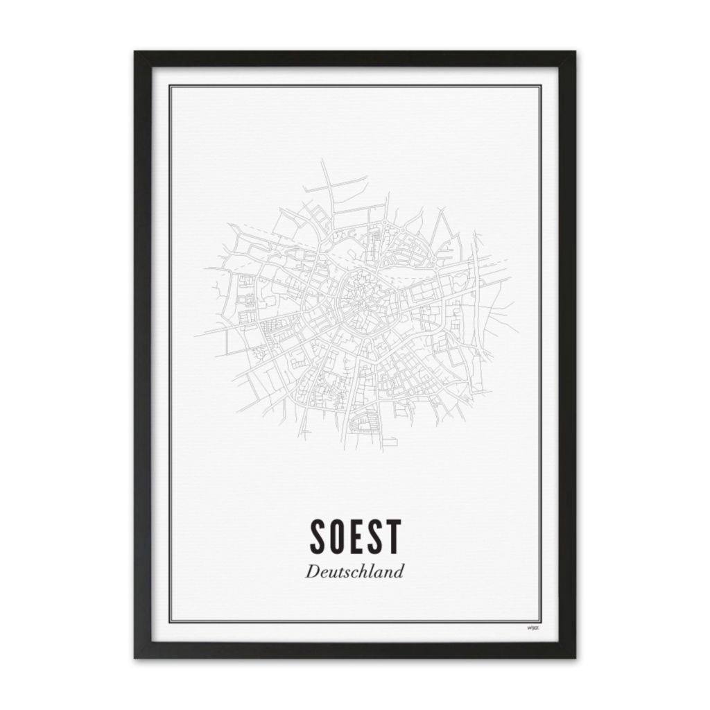Poster van Soest - Stad | WIJCK. 