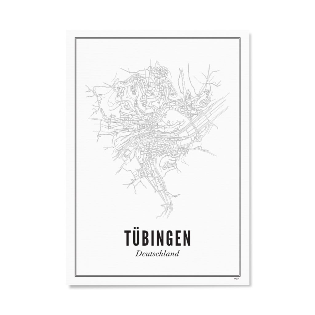 Poster von Tübingen | WIJCK.