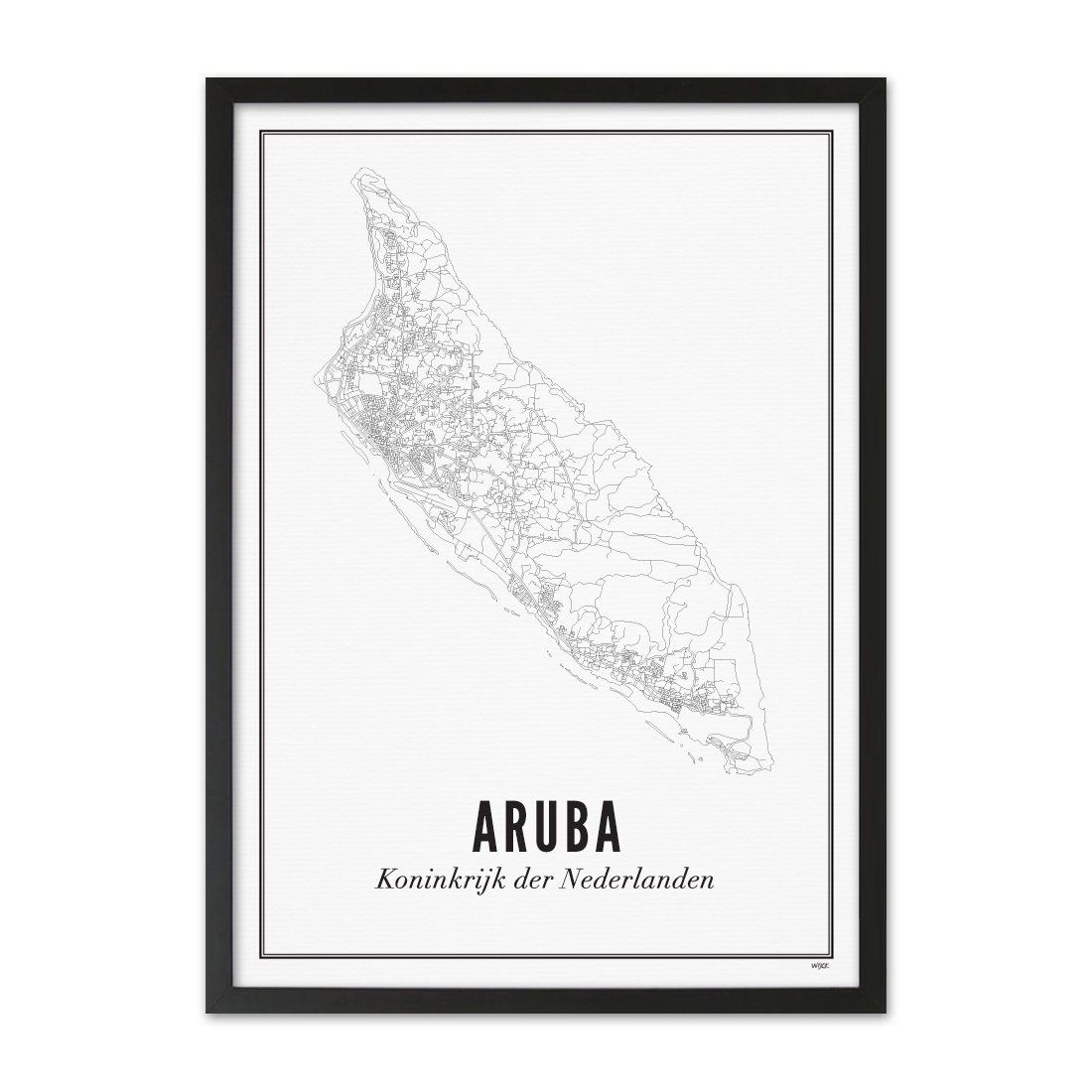 Poster van Aruba | WIJCK. 