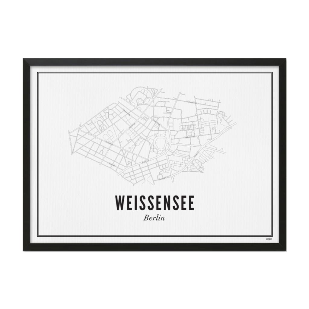 Poster von Berlin - Weißensee | WIJCK.