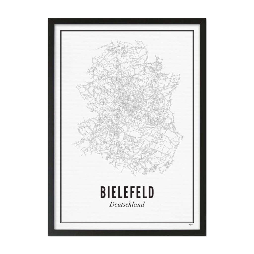 Affiches de Bielefeld - Ville | WIJCK.