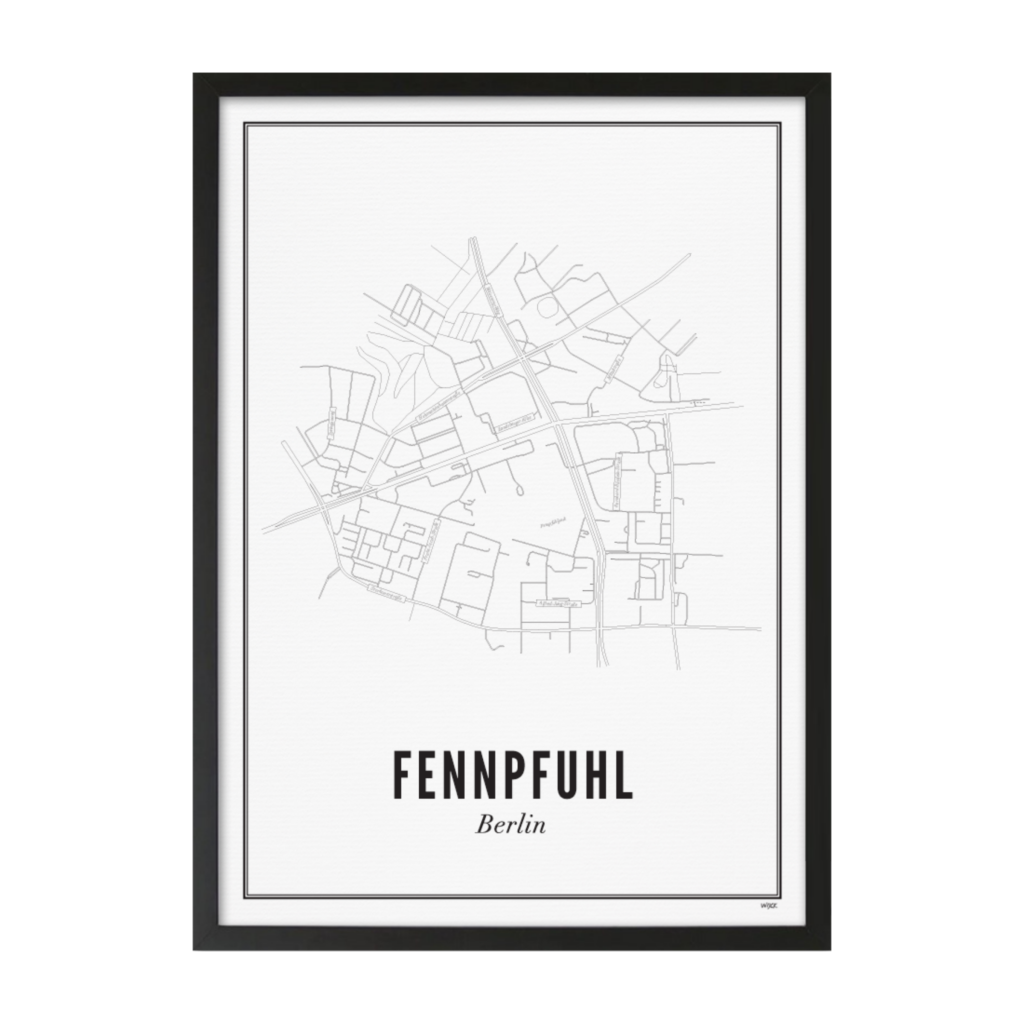Affiches de Berlin - Fennpfuhl | WIJCK.