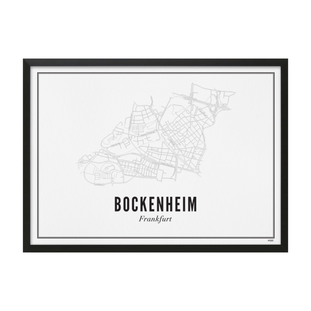 Affiches de Francfort - Bockenheim | WIJCK.