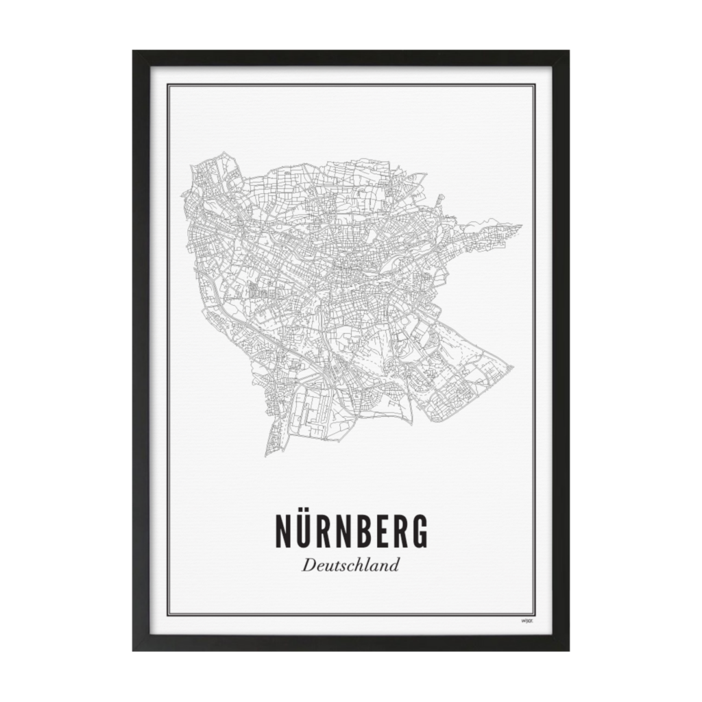 Affiches de Nuremberg - Ville | WIJCK.