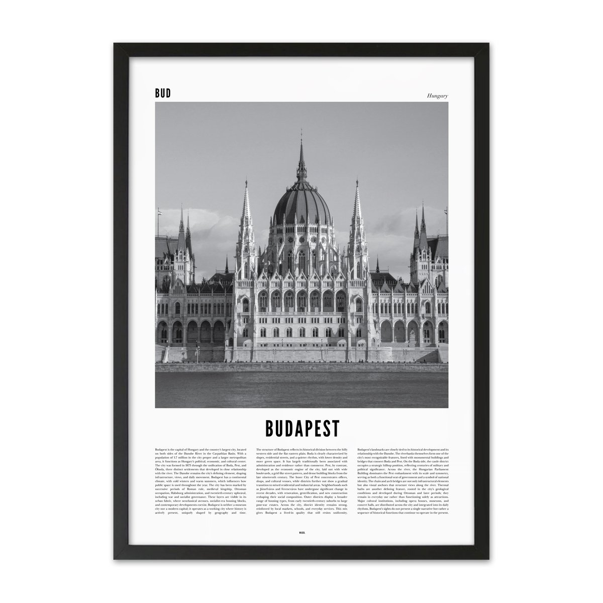 Affiches de Budapest | WIJCK.