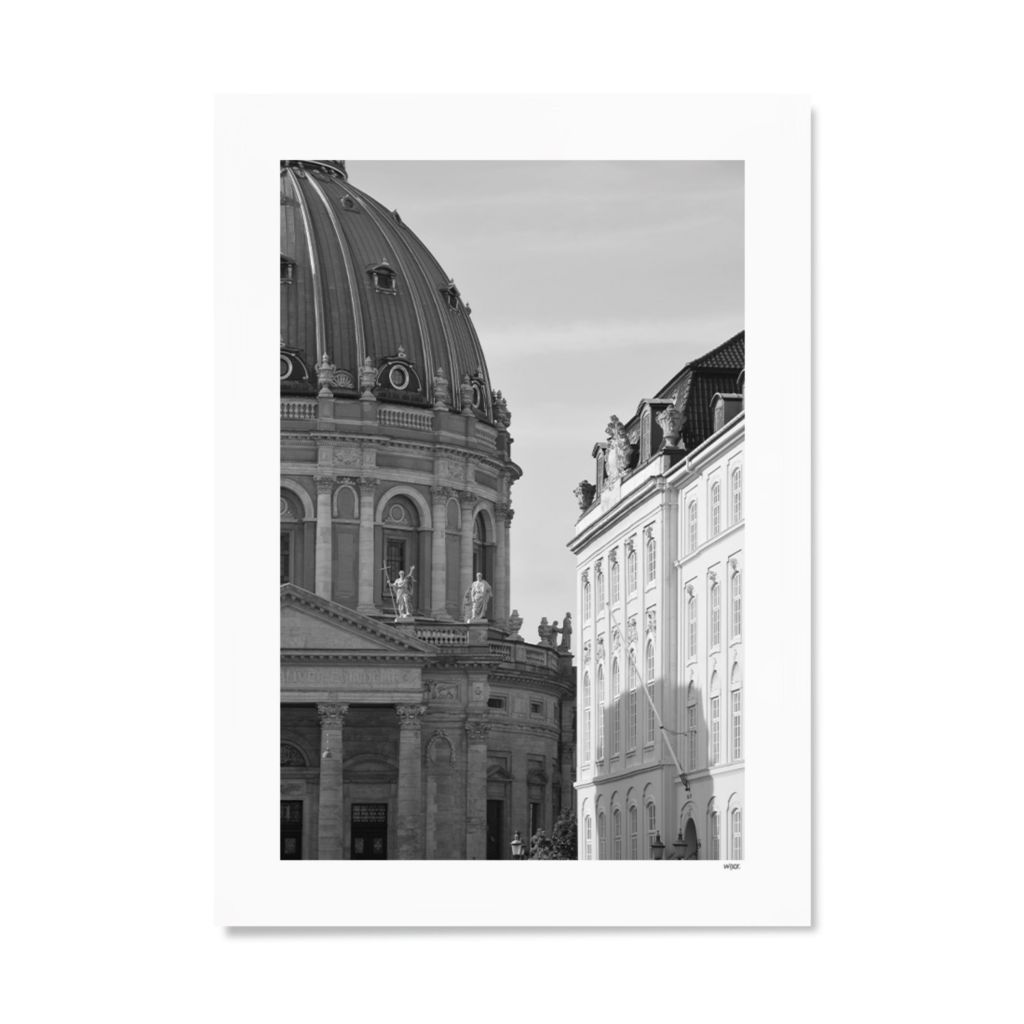 Affiches de Copenhague - Frederik's Church | WIJCK.
