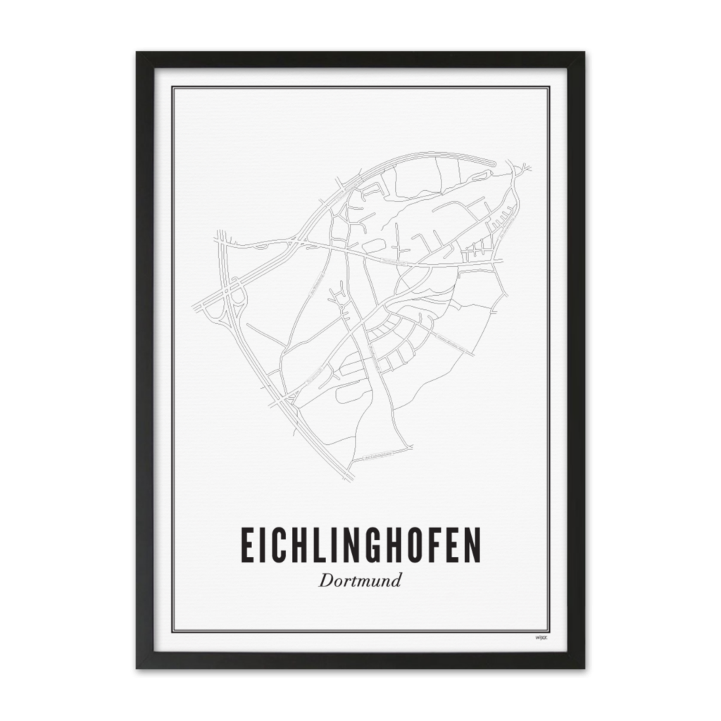 Poster von Dortmund - Eichlinghofen | WIJCK.