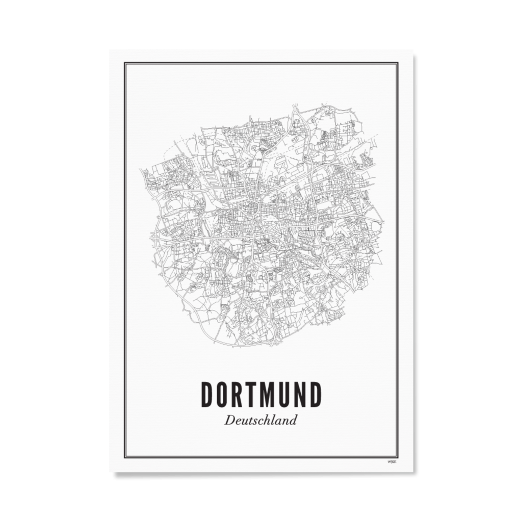 Poster of Dortmund - City | WIJCK.