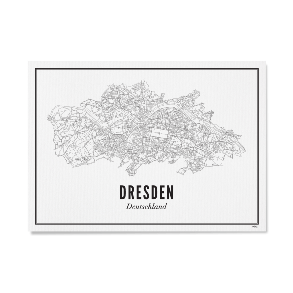 Affiches de Dresden -Ville | WIJCK.