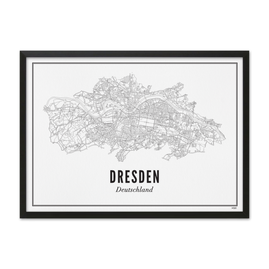 Affiches de Dresden -Ville | WIJCK.