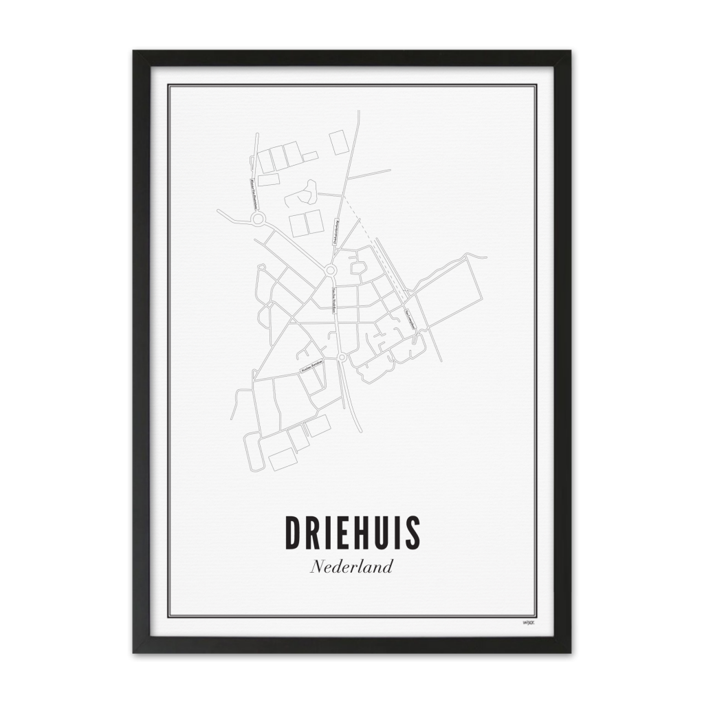 Poster of Driehuis - City | WIJCK.