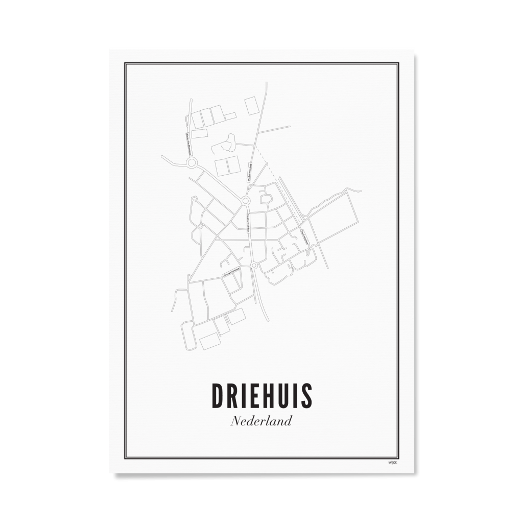 Poster of Driehuis - City | WIJCK.