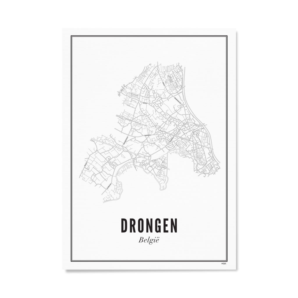 Poster van drongen | WIJCK. 