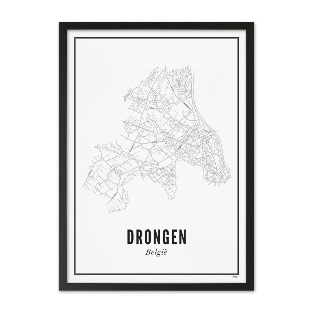 Poster van drongen | WIJCK. 