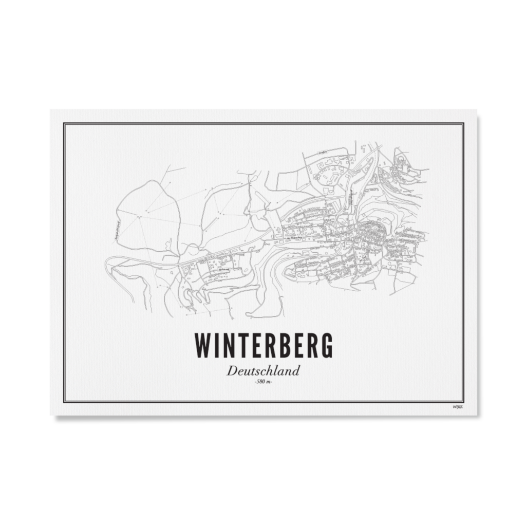 Poster van Winterberg | WIJCK. 