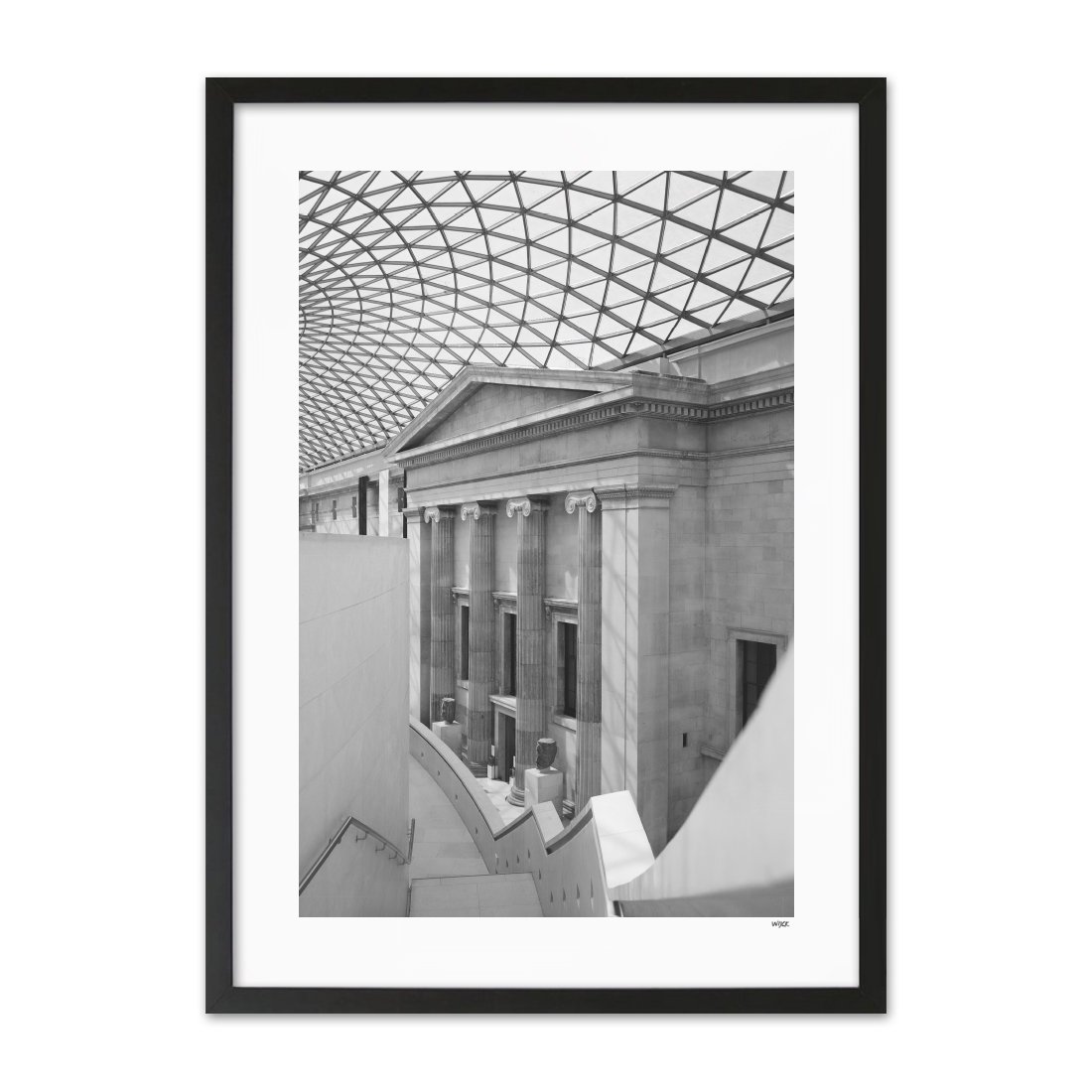 Poster van Londen - British Museum | WIJCK.