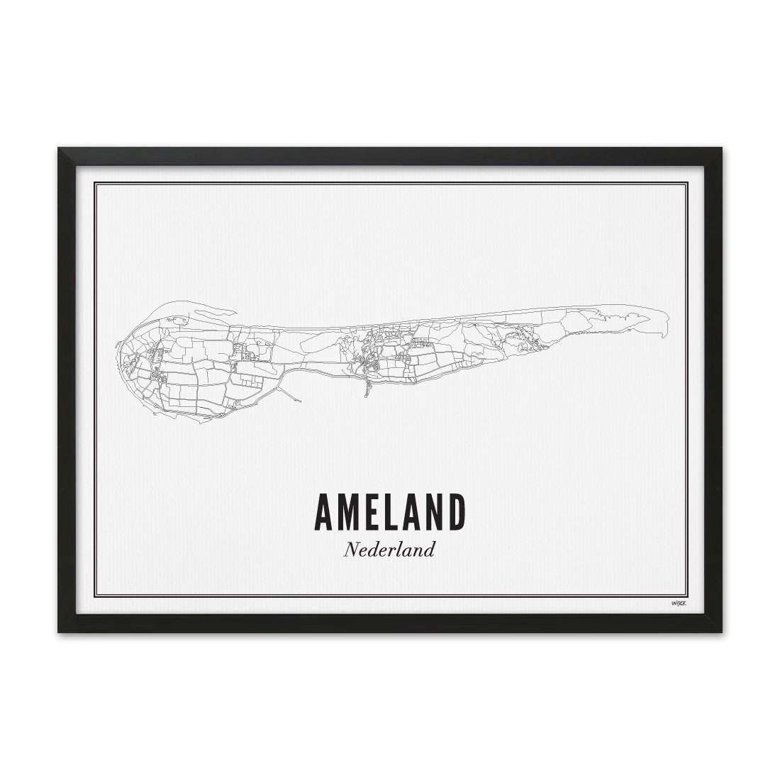 Poster of Ameland - City | WIJCK.