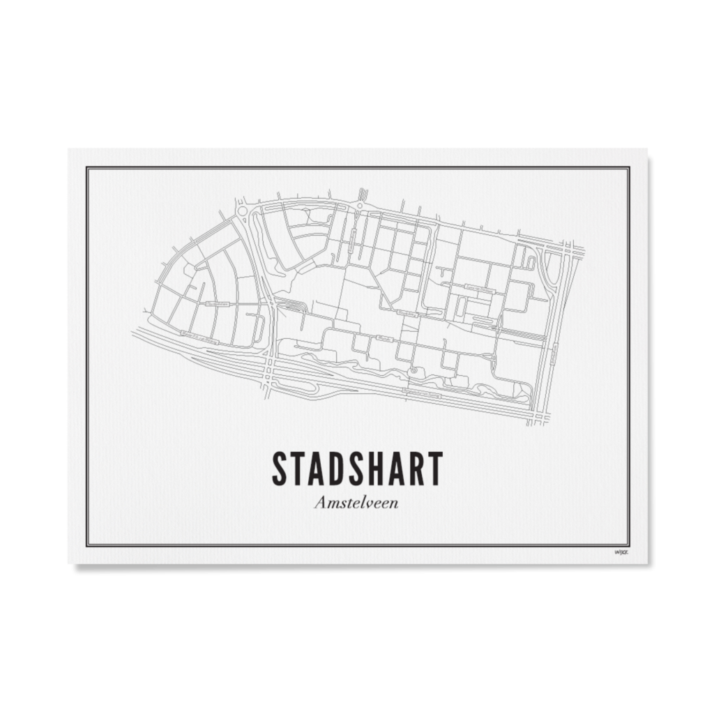 Affiches de Amstelveen - Stadshart | WIJCK.