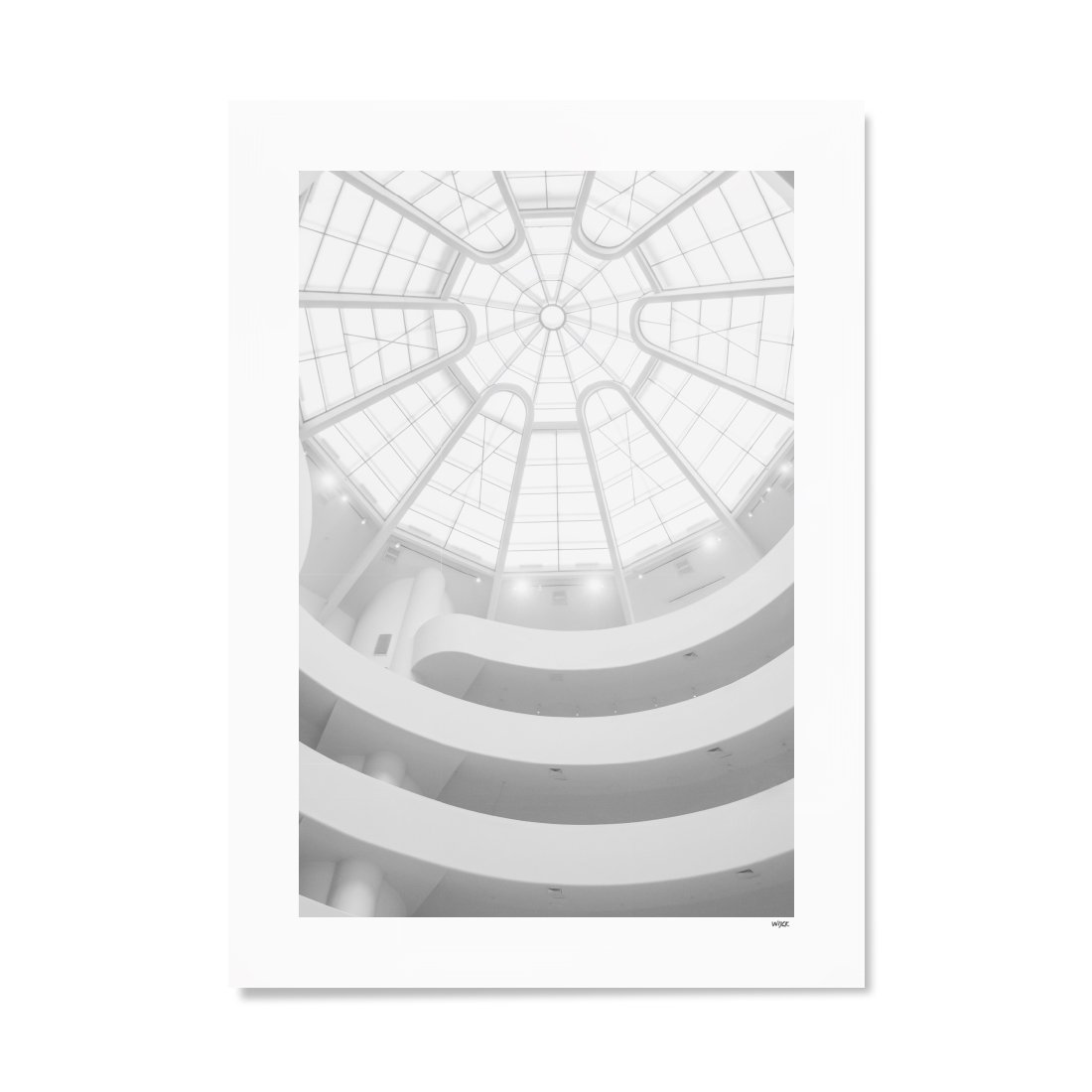 Poster van New York - Guggenheim | WIJCK.