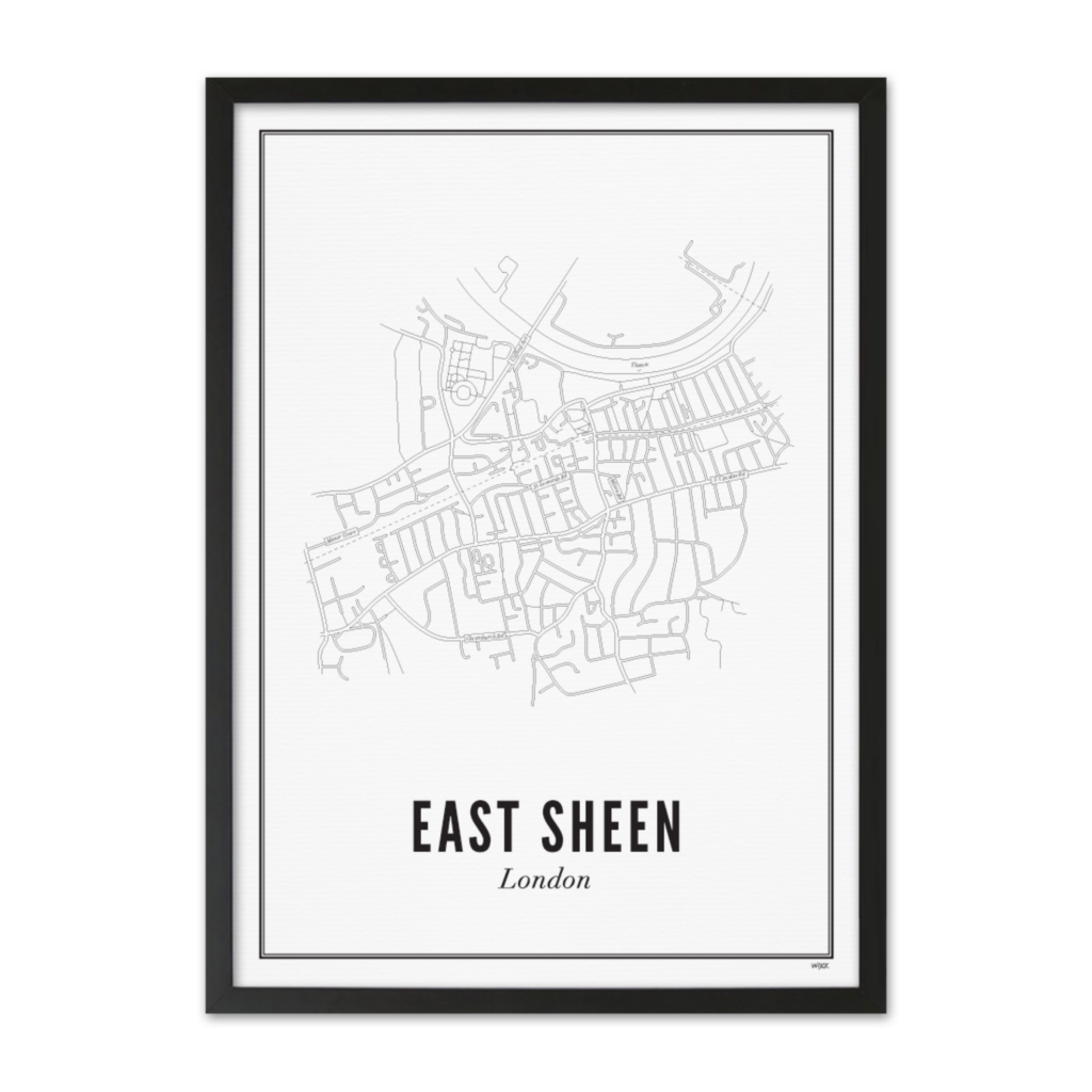 Poster of London - East Sheen | WIJCK.