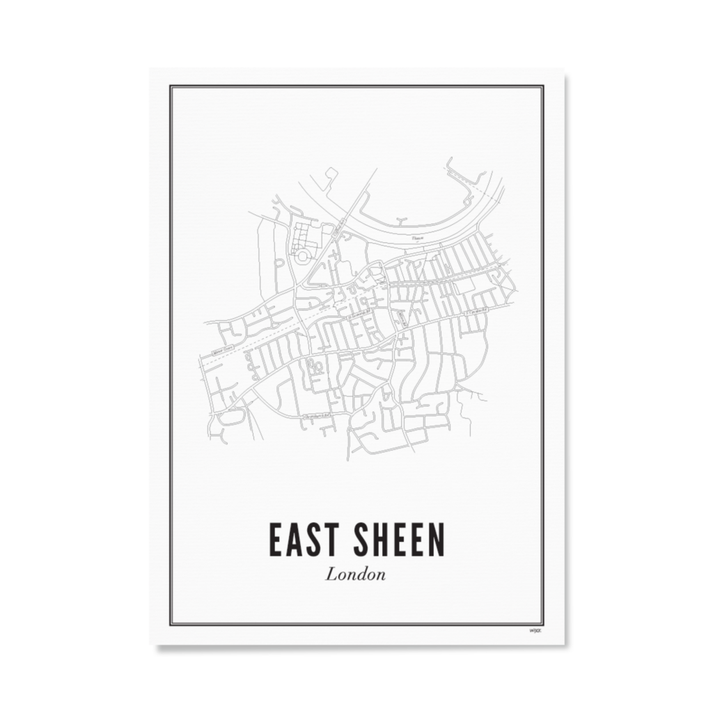 Poster of London - East Sheen | WIJCK.