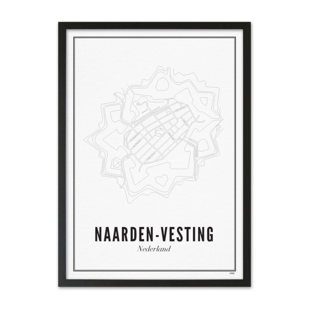 Poster von Naarden-Vesting - Stadt | WIJCK.