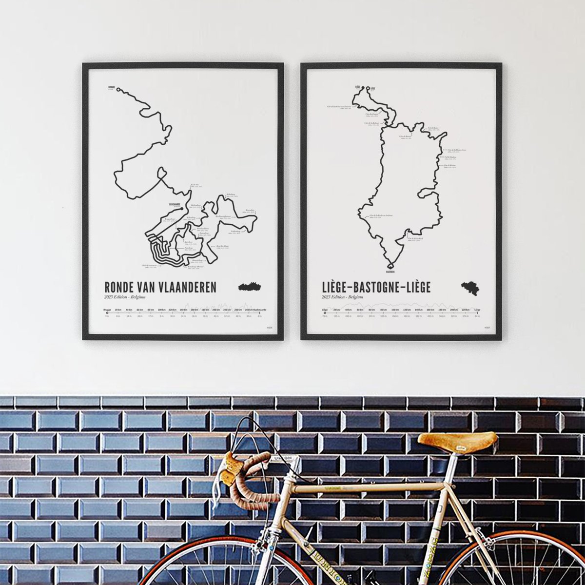 Poster van Luik-Bastenaken-Luik 2023 | WIJCK. 
