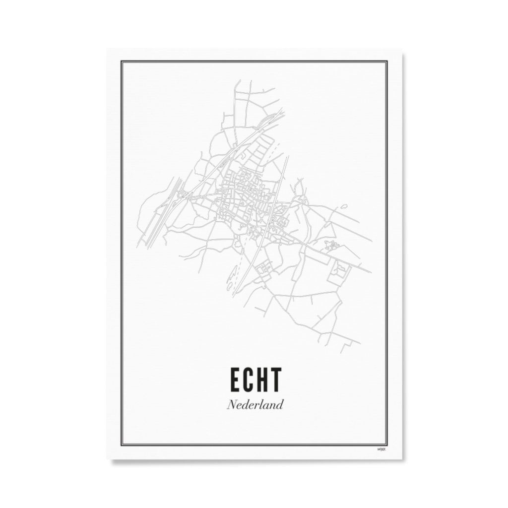 Poster of Echt | WIJCK.