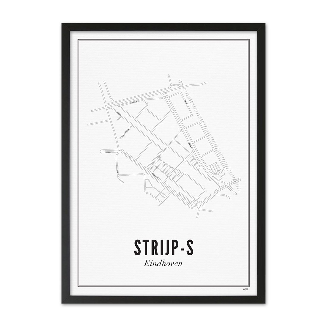 Poster of Eindhoven - Strijp-S | WIJCK.