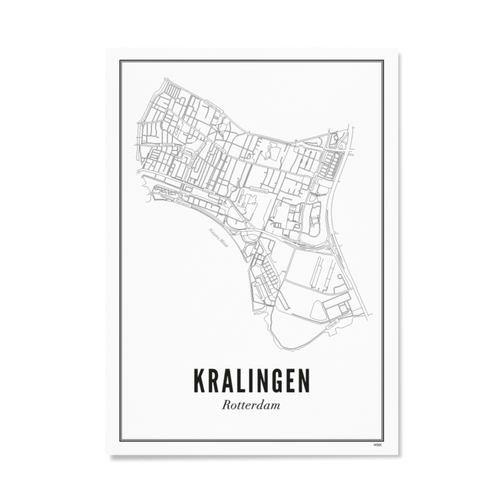 Affiches de Rotterdam - Kralingen | WIJCK.