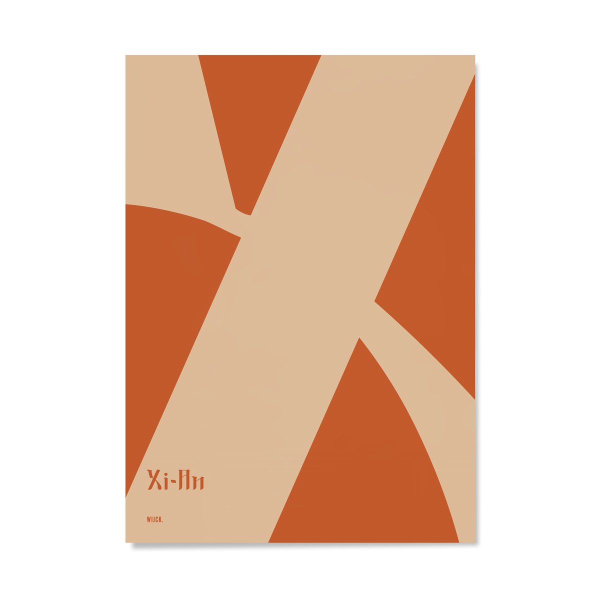 Poster von X von Xi-An | WIJCK.