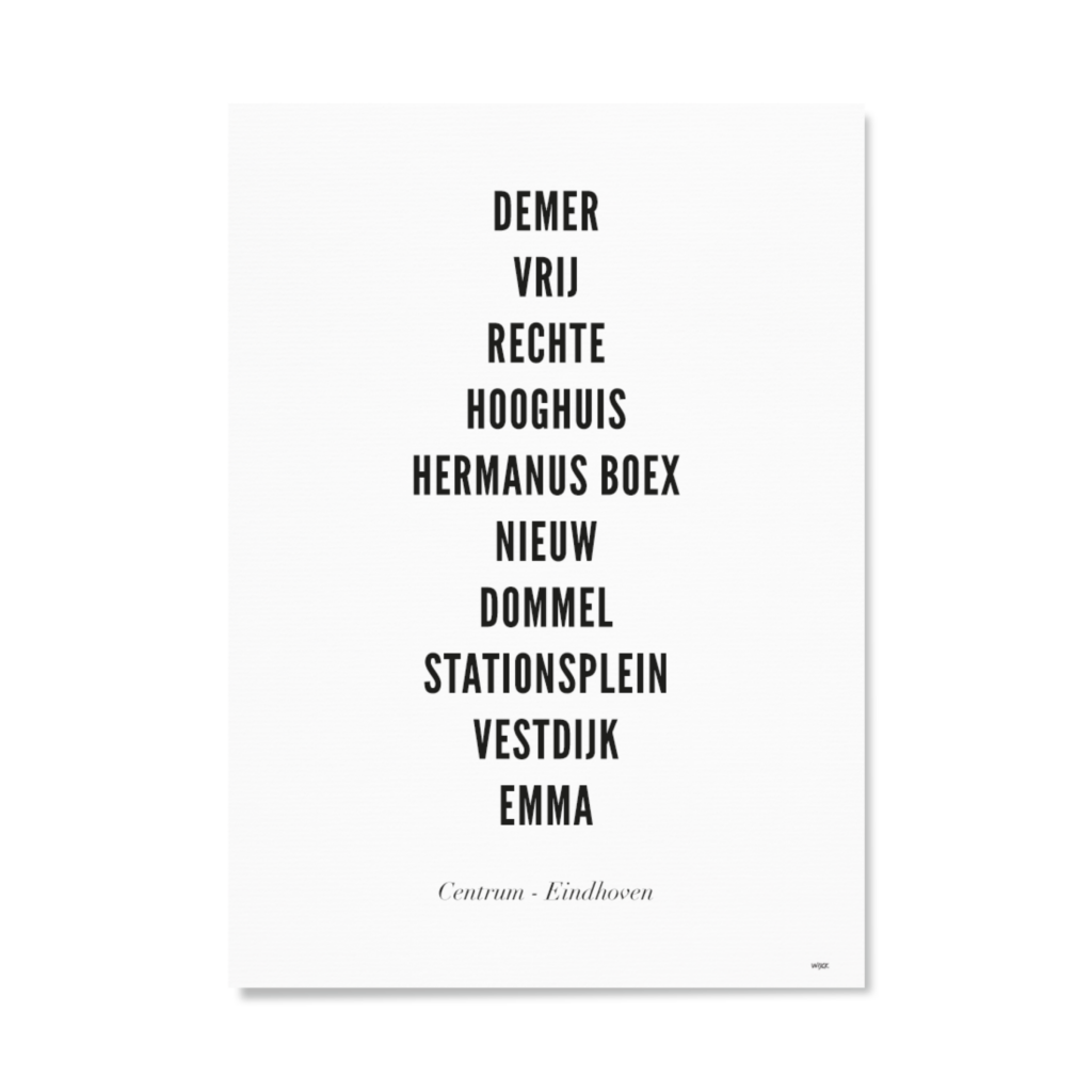 Affiches de Eindhoven - Centre | WIJCK.