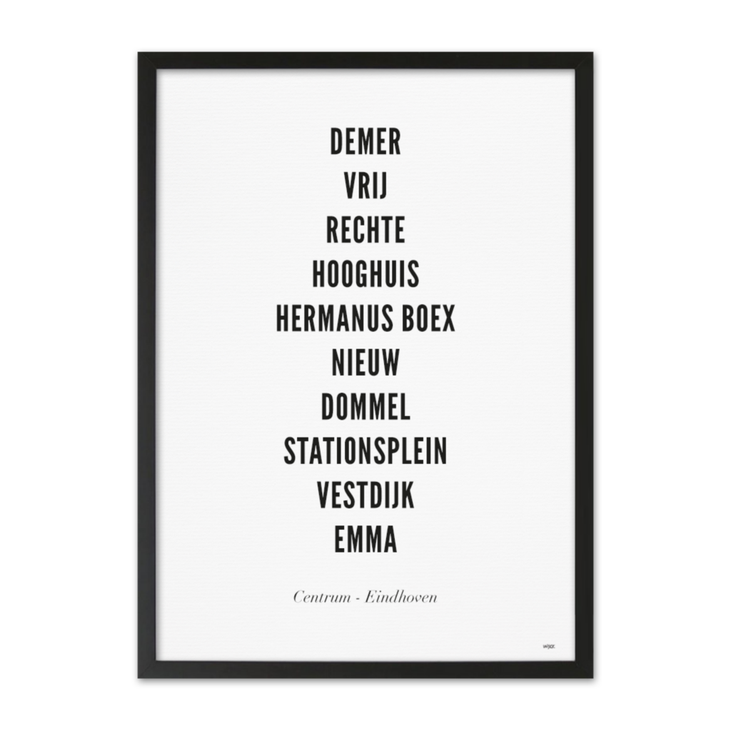 Affiches de Eindhoven - Centre | WIJCK.