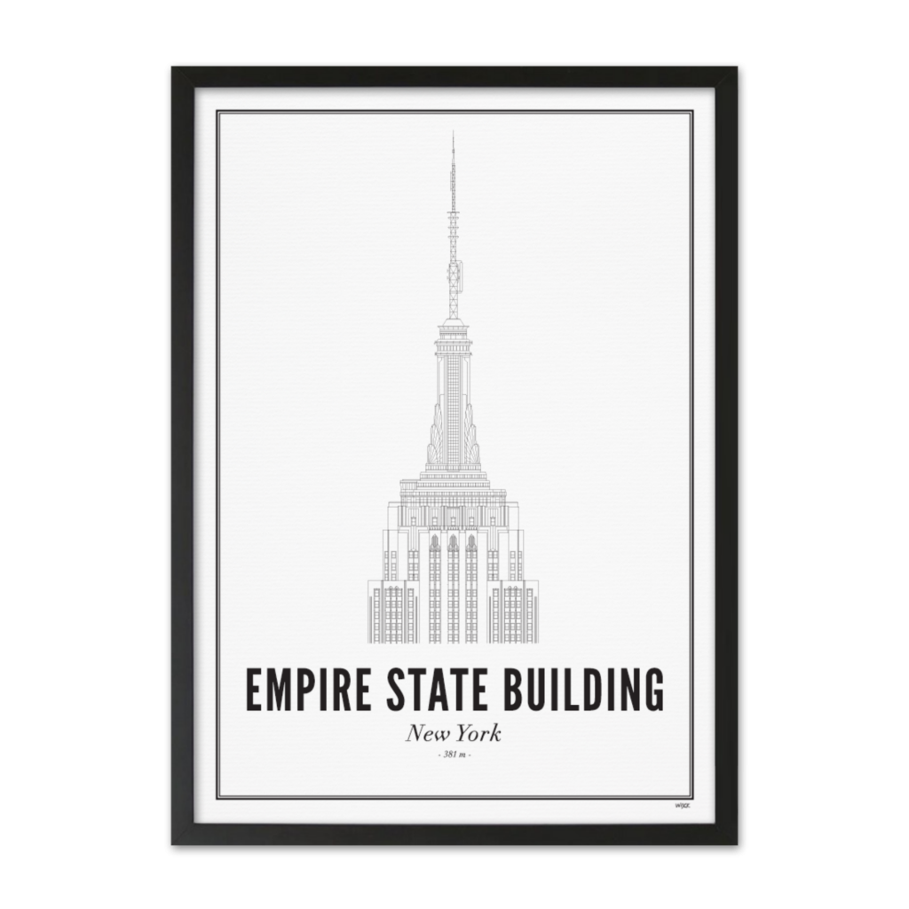 Poster of New York - Empire State Building | WIJCK.