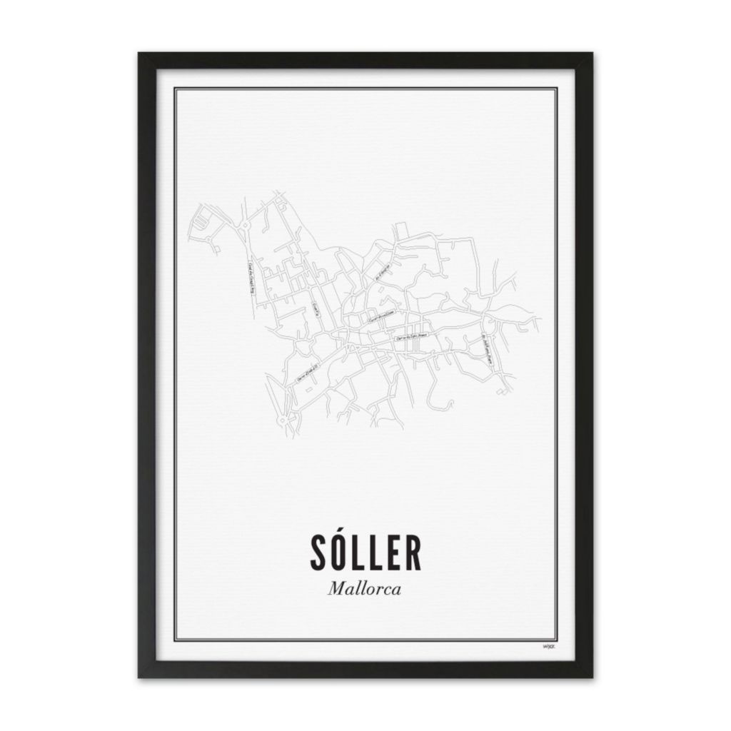 Poster of Mallorca - Sóller | WIJCK.