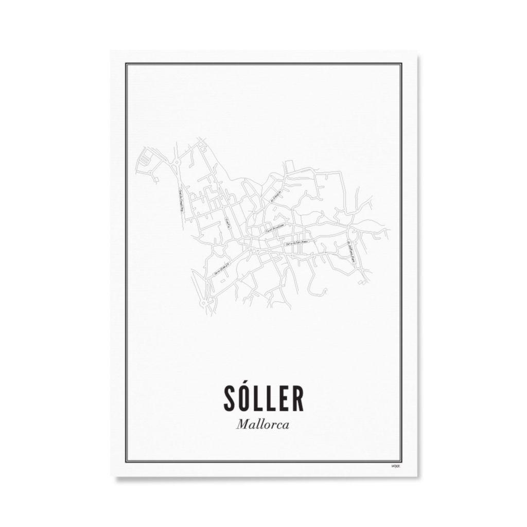 Poster of Mallorca - Sóller | WIJCK.