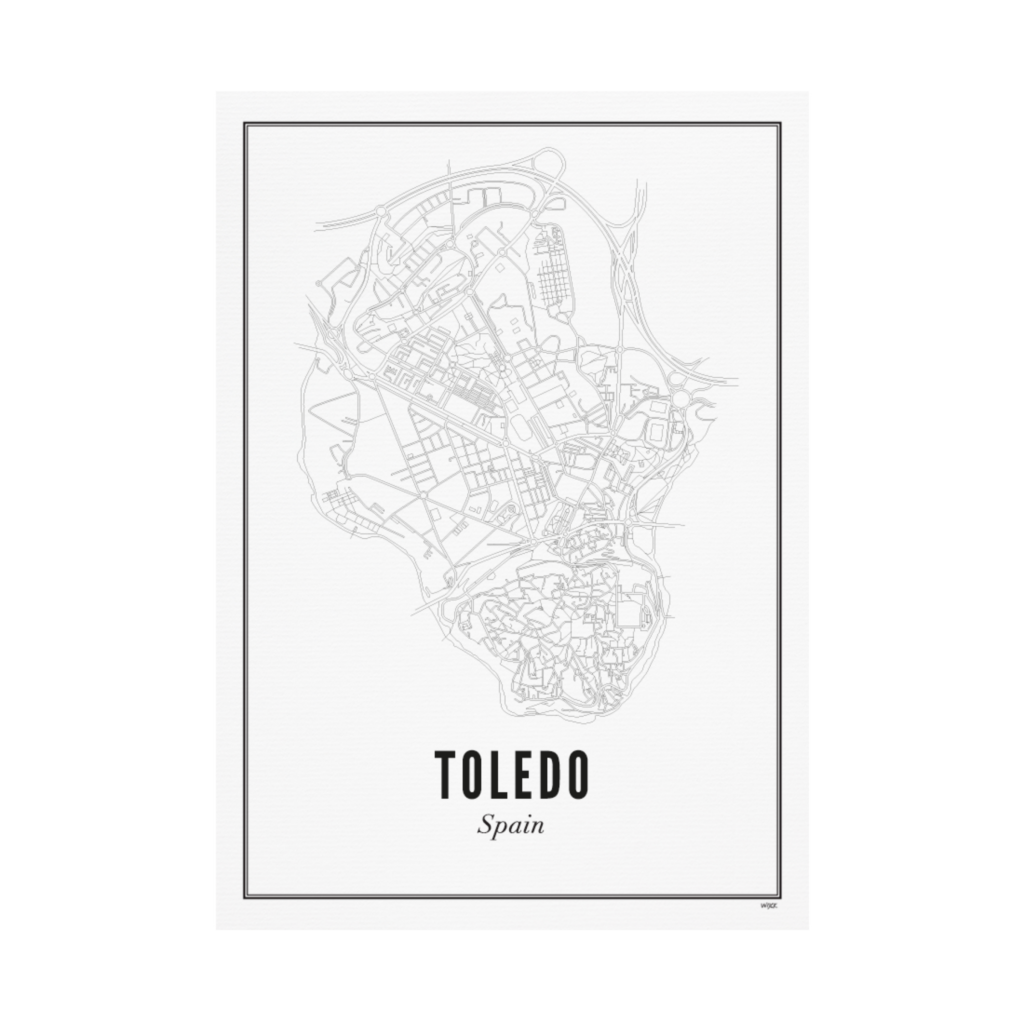 Poster van Toledo - Stad | WIJCK. 