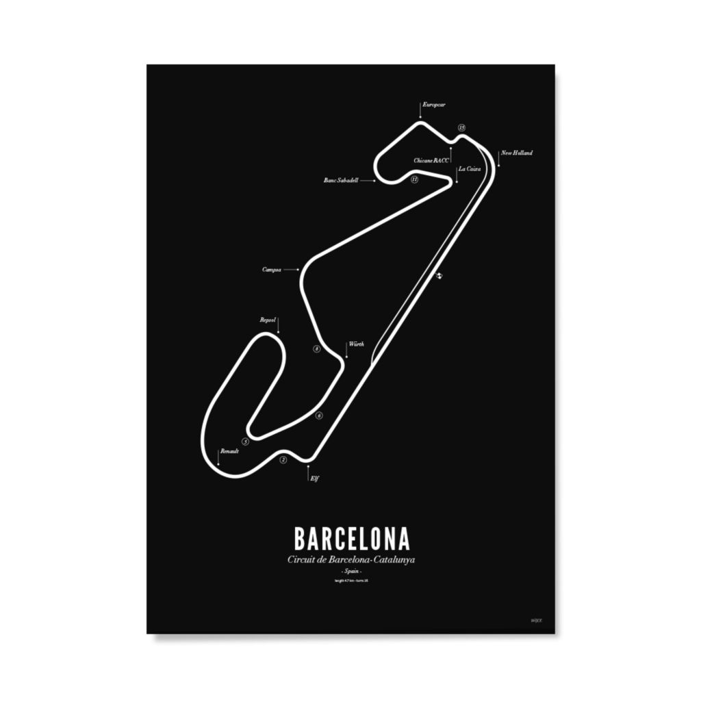 Affiches de Barcelona - Black edition | WIJCK.