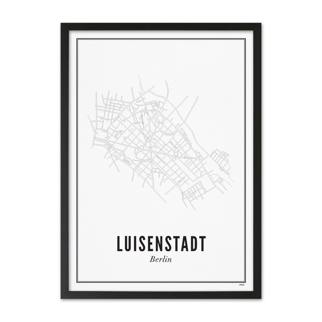 Affiches de Berlijn - Luisenstadt | WIJCK.