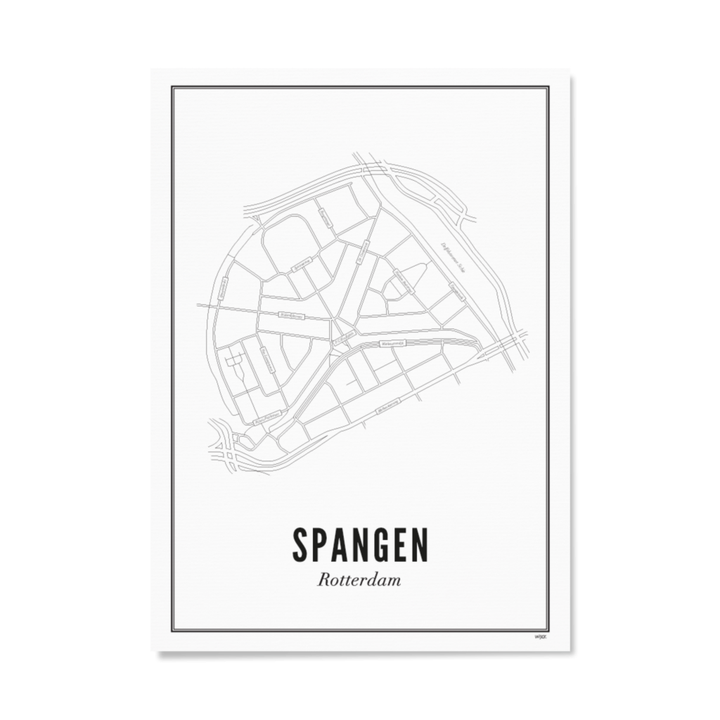 Affiches de Rotterdam - Spangen | WIJCK.