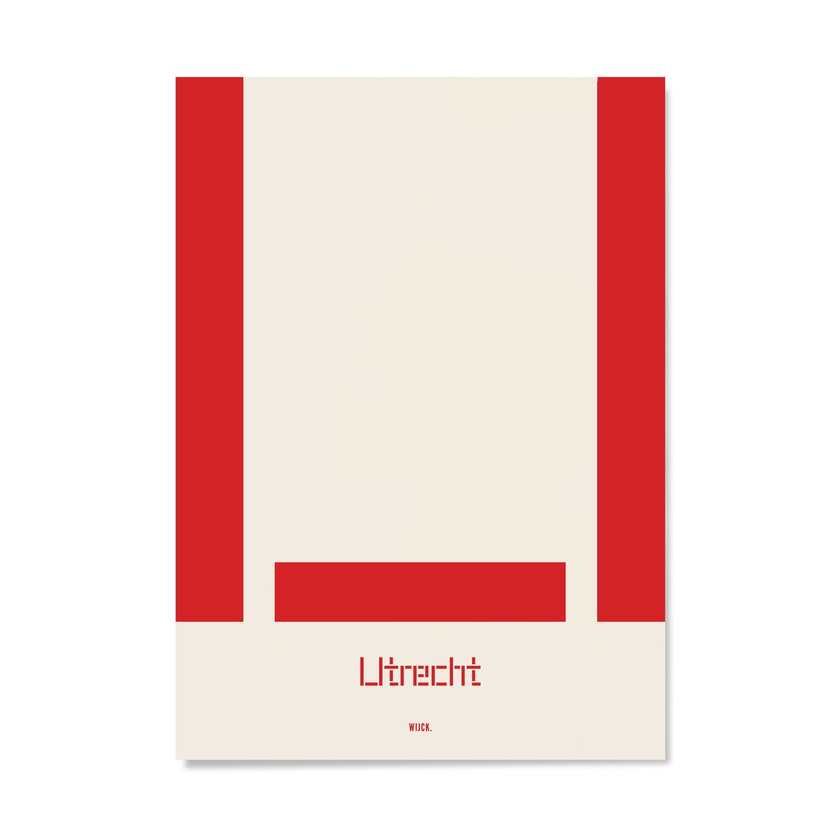 Poster of U from Utrecht | WIJCK.