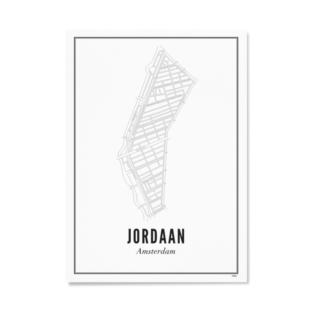 Affiches de Amsterdam - Jordaan | WIJCK.