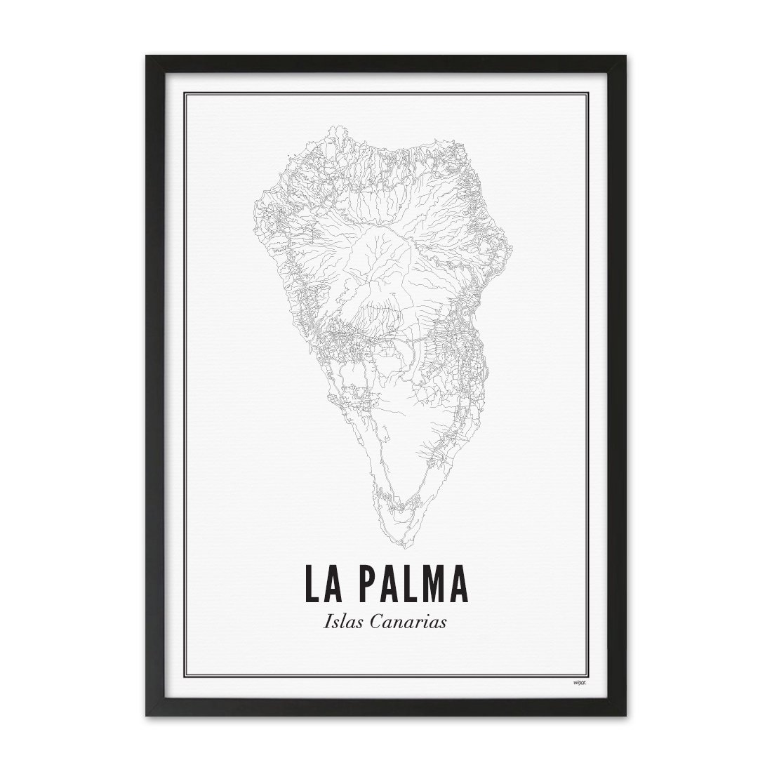 Poster van La Palma | WIJCK. 