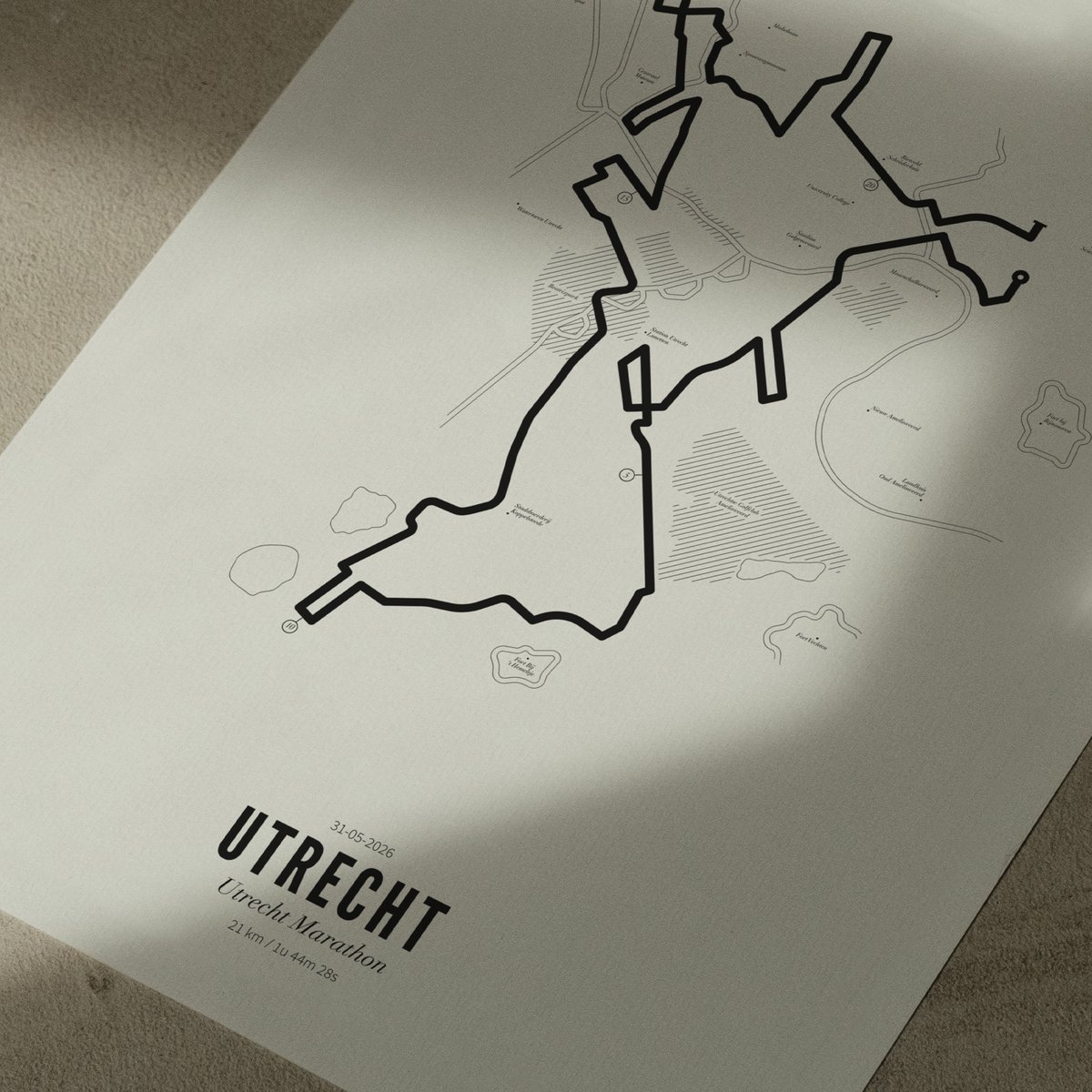 Affiches de Semi-marathon Utrecht 2026 | WIJCK.