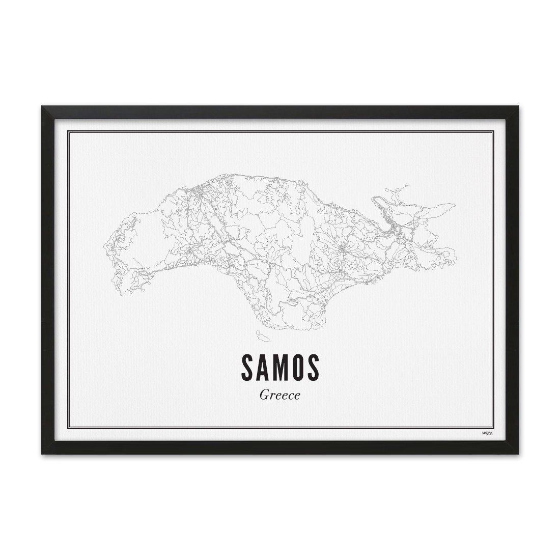 Poster van Samos | WIJCK. 